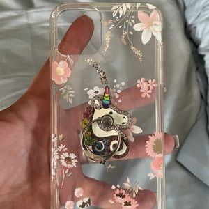 iphone 11 pro max case with unicorn ring stand